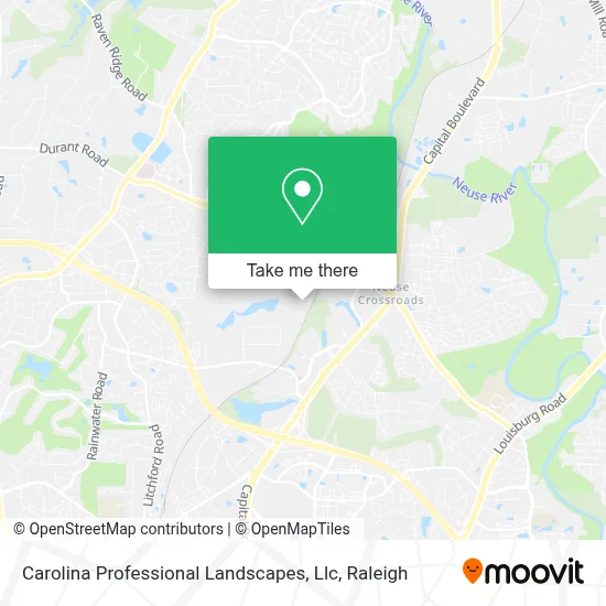 Carolina Professional Landscapes, Llc map