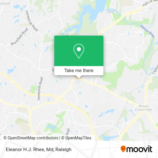 Eleanor H.J. Rhee, Md map