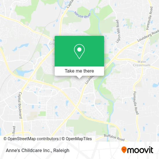 Anne's Childcare Inc. map