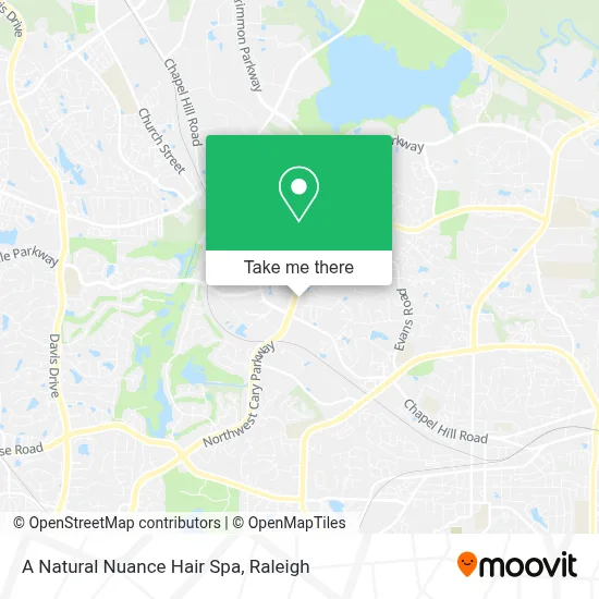 A Natural Nuance Hair Spa map