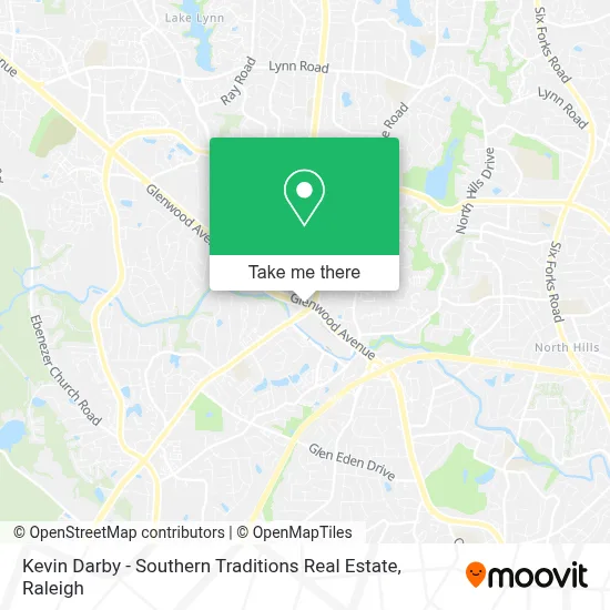 Kevin Darby - Southern Traditions Real Estate map