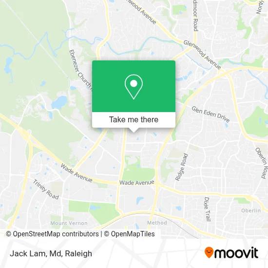 Jack Lam, Md map