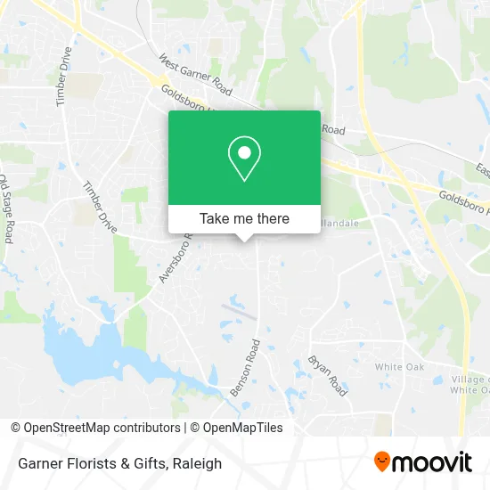 Garner Florists & Gifts map