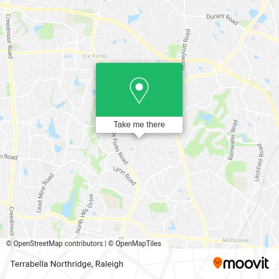 Terrabella Northridge map