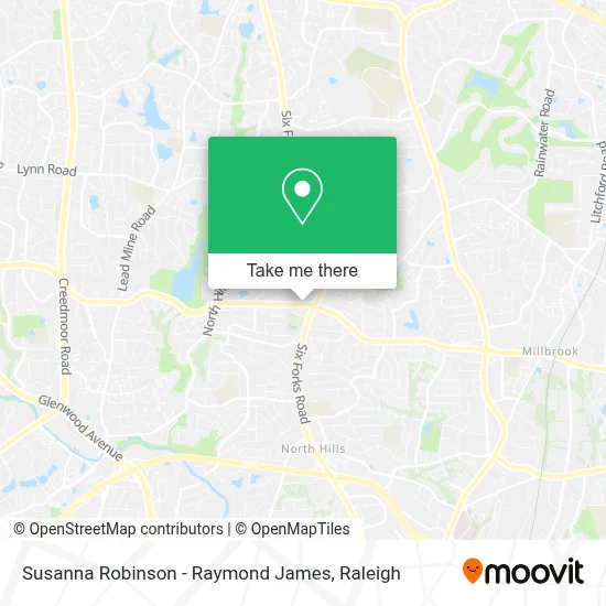 Susanna Robinson - Raymond James map