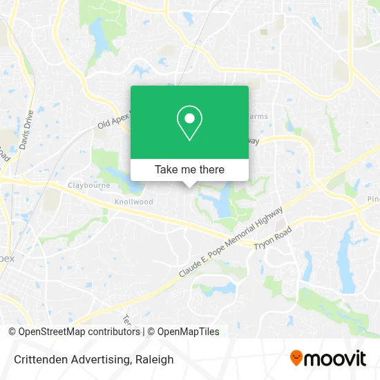 Crittenden Advertising map