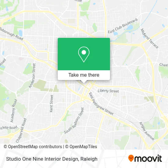 Studio One Nine Interior Design map