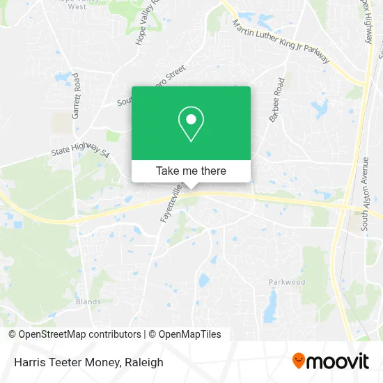 Harris Teeter Money map