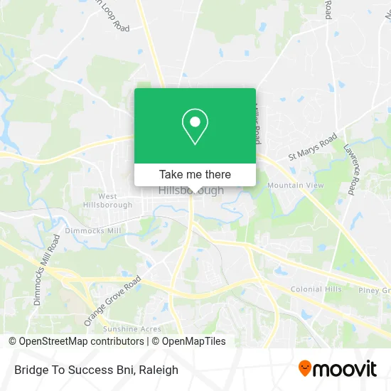 Bridge To Success Bni map