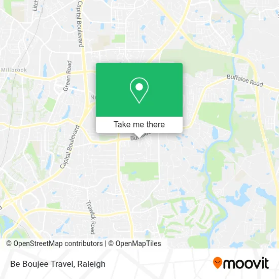 Be Boujee Travel map