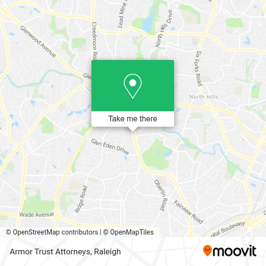 Armor Trust Attorneys map