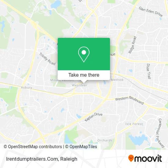 Irentdumptrailers.Com map