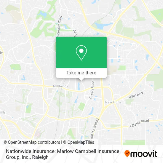 Nationwide Insurance: Marlow Campbell Insurance Group, Inc. map