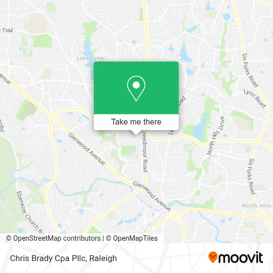 Chris Brady Cpa Pllc map