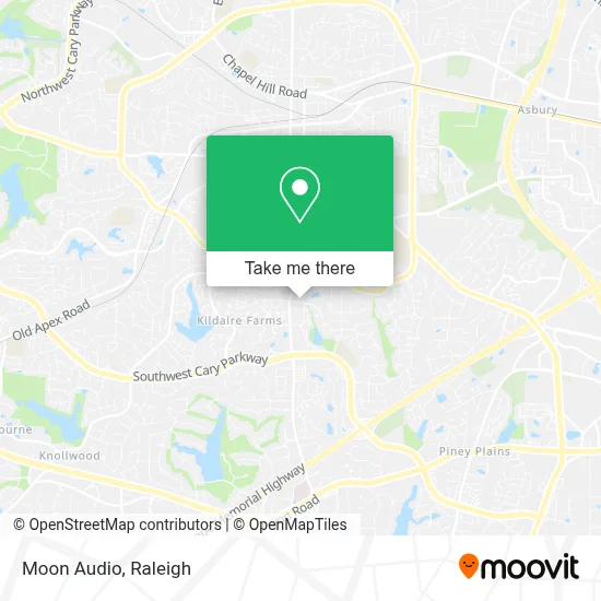 Moon Audio map