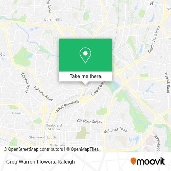 Greg Warren Flowers map