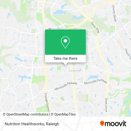 Nutrition Healthworks map