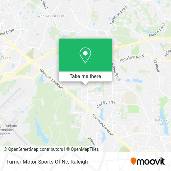 Turner Motor Sports Of Nc map