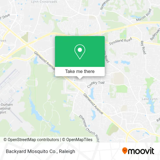 Backyard Mosquito Co. map