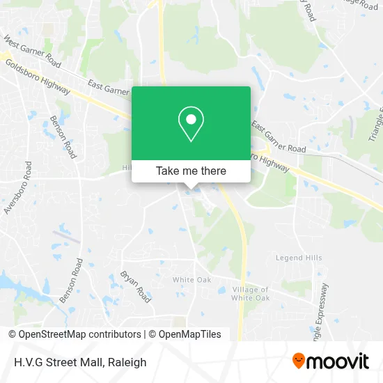 H.V.G Street Mall map