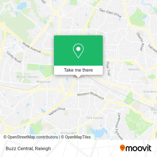 Buzz Central map