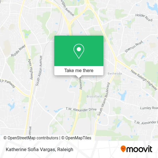 Katherine Sofia Vargas map