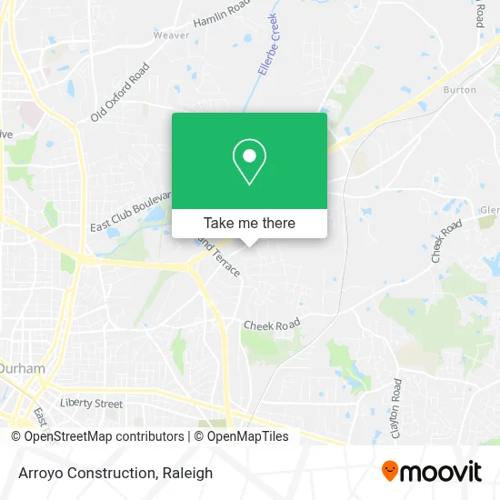 Arroyo Construction map