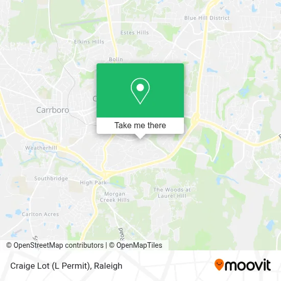 Craige Lot (L Permit) map
