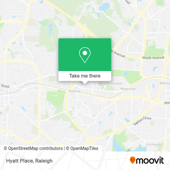 Hyatt Place map