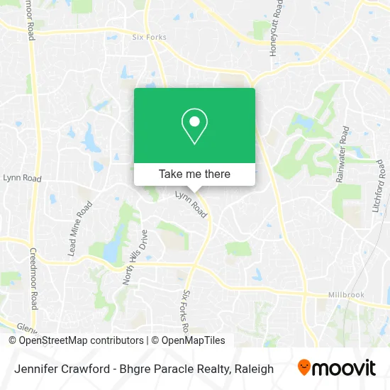 Jennifer Crawford - Bhgre Paracle Realty map