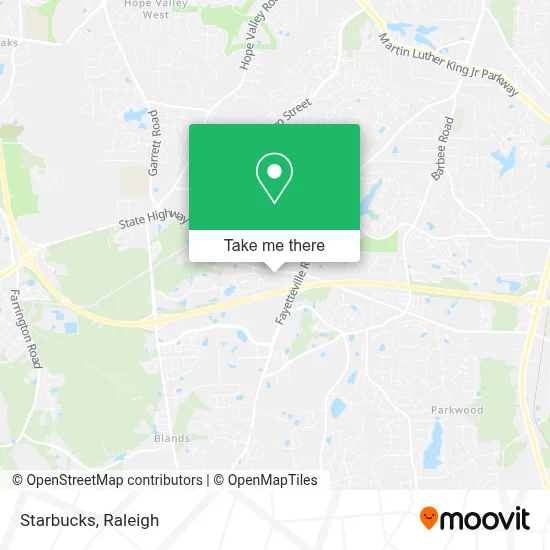 Starbucks map