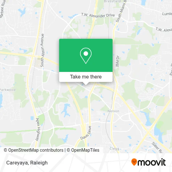 Careyaya map