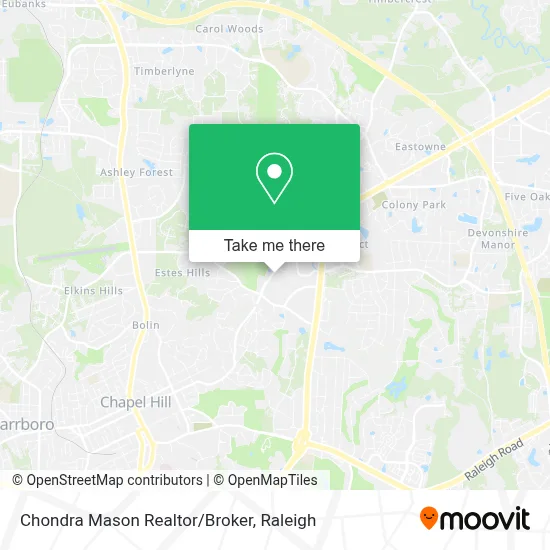 Chondra Mason Realtor/Broker map