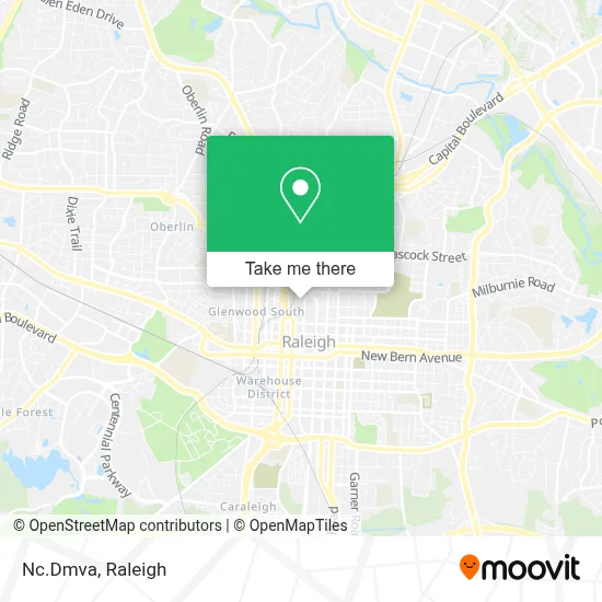 Nc.Dmva map