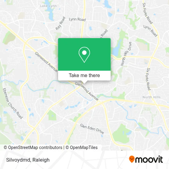 Silvoydmd map