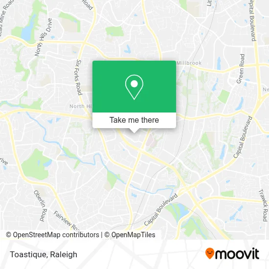 Toastique map