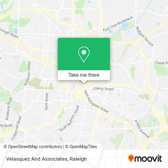 Velasquez And Associates map