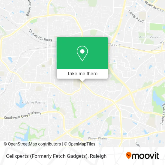 Cellxperts (Formerly Fetch Gadgets) map