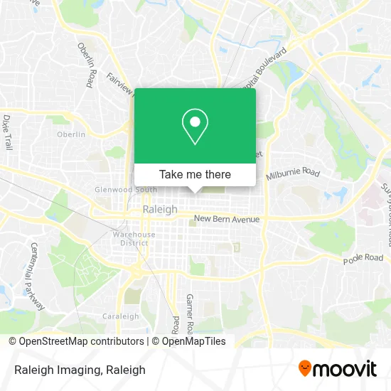 Raleigh Imaging map