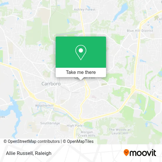 Allie Russell map
