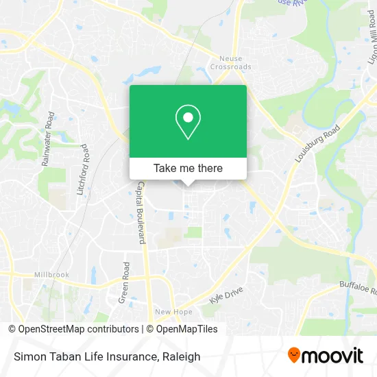 Simon Taban Life Insurance map