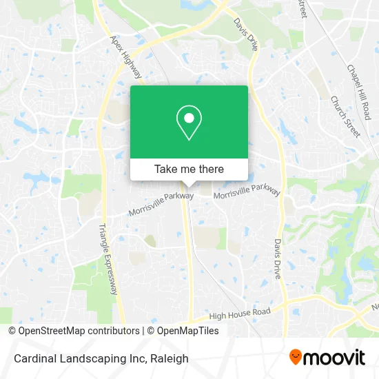 Mapa de Cardinal Landscaping Inc