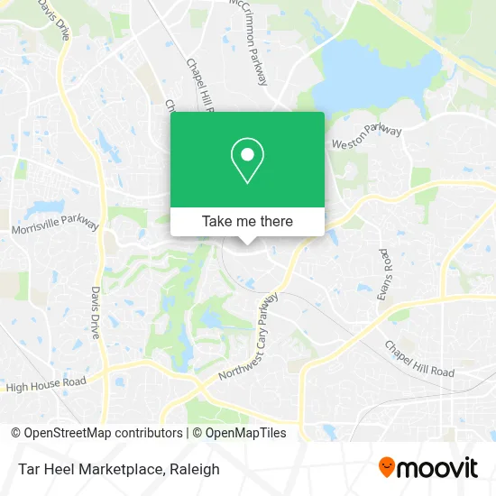 Tar Heel Marketplace map