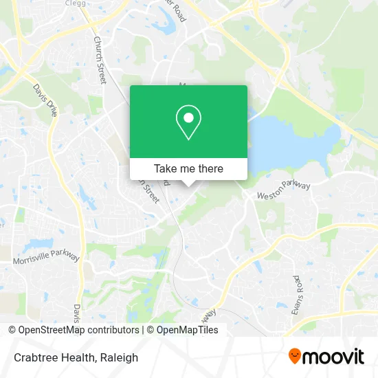 Crabtree Health map