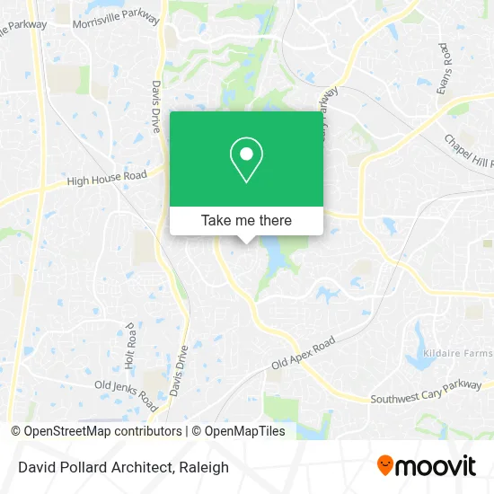 David Pollard Architect map