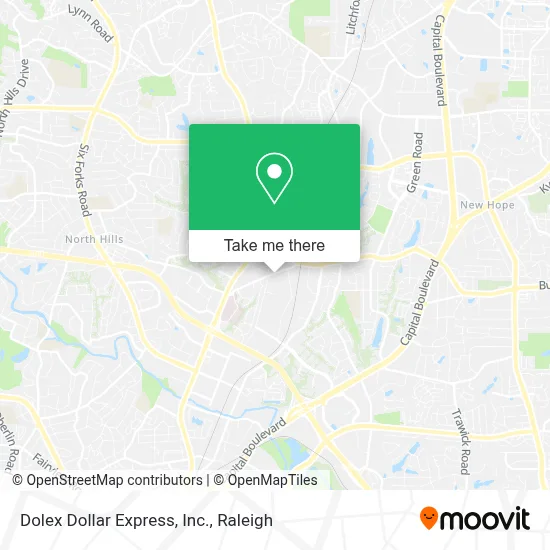 Dolex Dollar Express, Inc. map