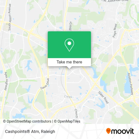 Cashpoints® Atm map