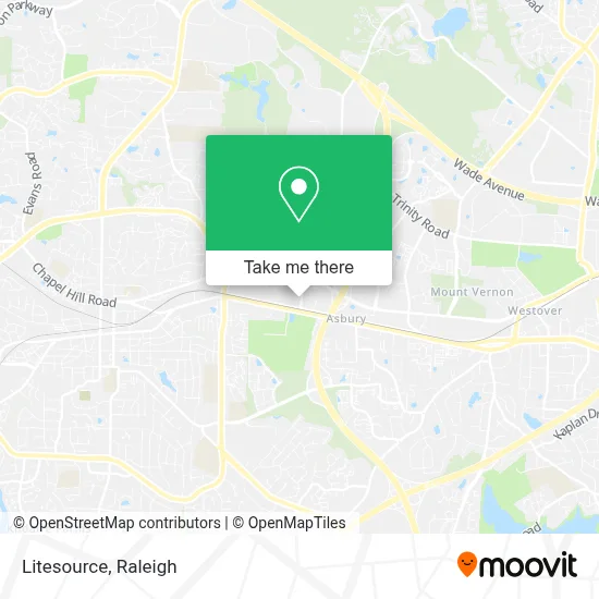 Litesource map