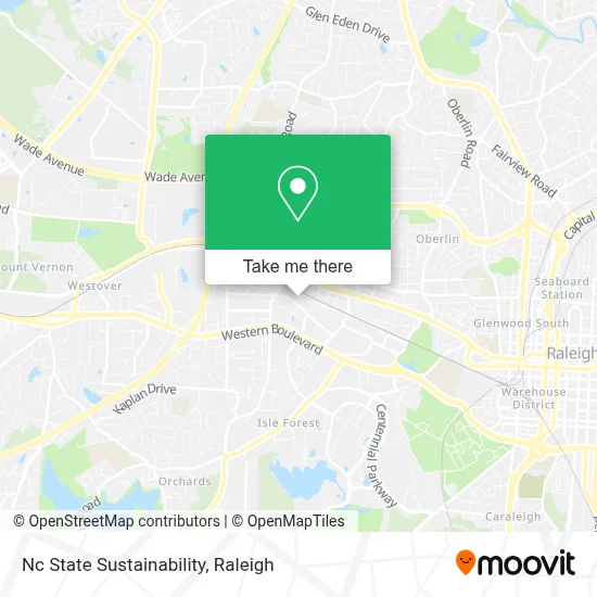 Nc State Sustainability map
