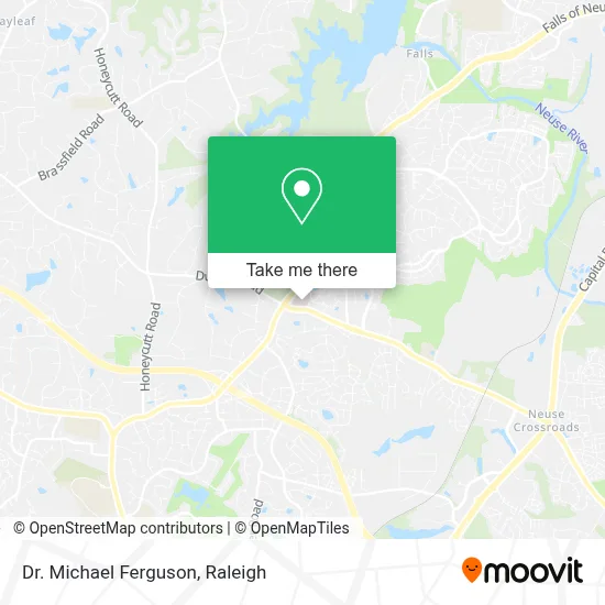 Dr. Michael Ferguson map